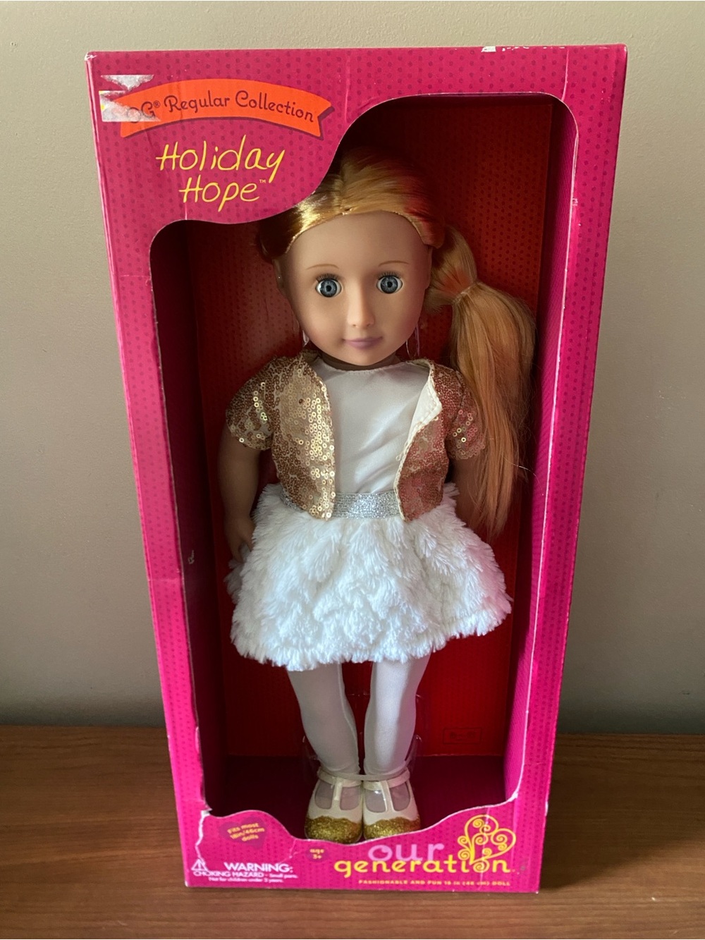 Our Generation Hope 18" Fashion Doll NEW In Box RARE Doll